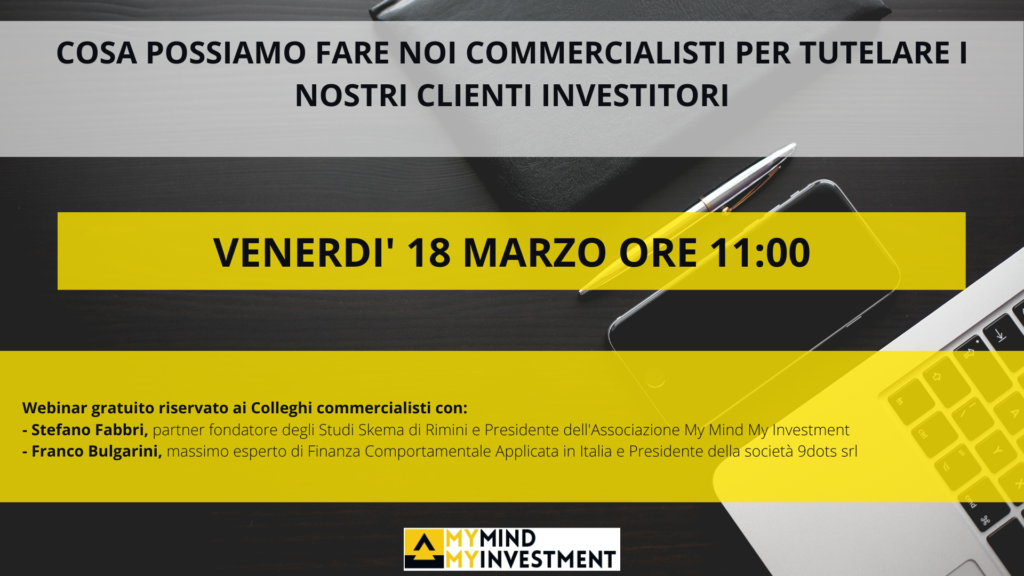 COSA POSSIAMO FARE NOI COMMERCIALISTI PER TUTELARE I NOSTRI CLIENTI INVESTITORI