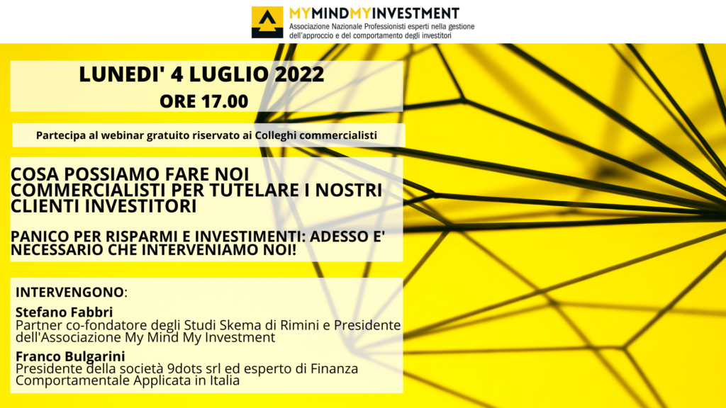 cosa possiamo fare noi commercialisti per tutelare i nostri clienti investitori